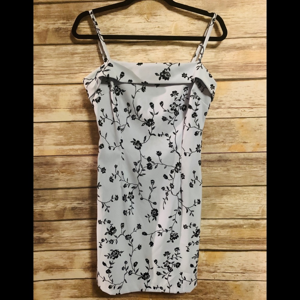 Light Blue Floral Dress